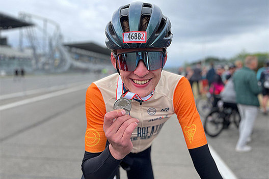Stolzer Finisher: Noah. Foto: Lindner/BR. 