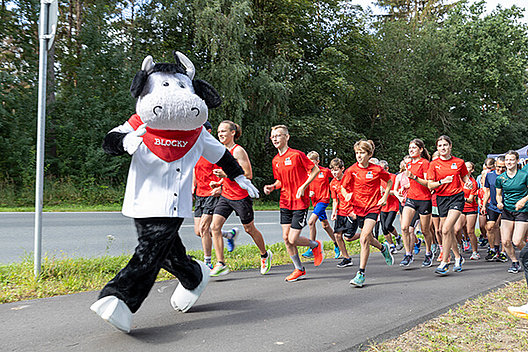 Am 3. September 2023 fand der Blocky Block Spendenlauf in Rostock zugunsten der Regionalgruppe Rostock des Mukoviszidose e.V. statt. 