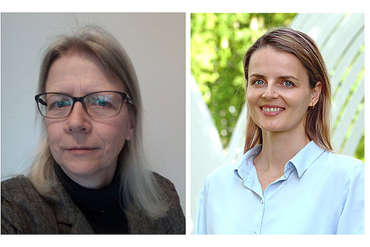 Dr. Frauke Stanke und Dr. Anita Balázs. Foto: Mukoviszidose e.V.