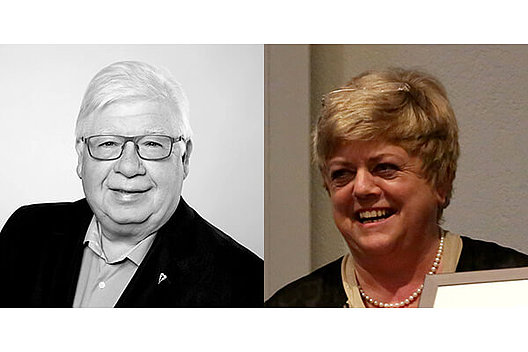 Der Mukoviszidose e.V. trauert und Herbert Lange (links) und Ulrike Kellermann-Maiworm (rechts). 
