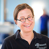 Friederike Grube aus dem Vorstand des AK Physiotherapie Friederike Grube aus dem Vorstand des AK Physiotherapie