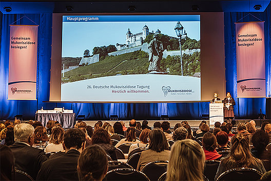 Die Deutsche Mukoviszidose Tagung ist die größte interdisziplinäre Fortbildungsveranstaltung zur Mukoviszidose im deutschsprachigen Raum. Foto: Clipmanufaktur.