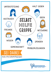 Plakat Selbsthilfegruppen