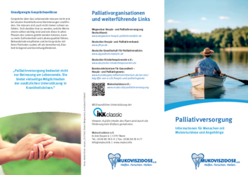 Flyer Palliativversorgung