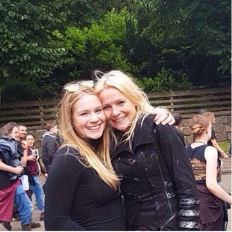 Christiane Gottschow mit Tochter