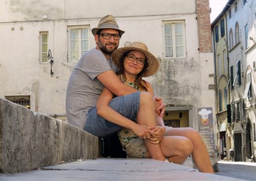 aniela Porsche mit Ihrem Mann