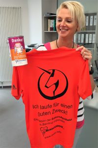 Anke Knorr lief 236 Kilometer für den guten Zweck. 