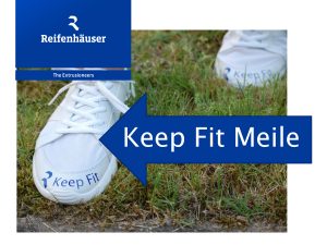 Keep fit Meile für den guten Zweck