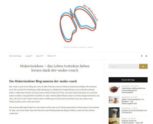 Mit dem Blog "Der Muko-Coach" möchten Lars und Denis andere Betroffene unterstützen. 