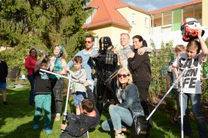 Auch der StarWar Vereins Nürnberg ist beim Grillfest dabei. 