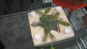 Weihnachtsschmuck aller Art hat Günter Kuhn schon gefertigt und zugunsten des Mukoviszidose e.V. verkauft. 