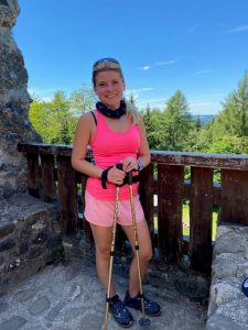 Wandern ist ihr neues Hobby - seit Carola Landerer die Luft dafür hat.