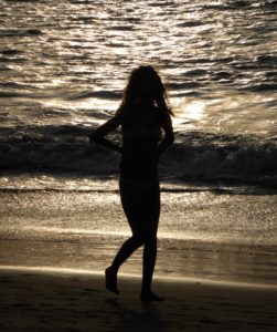 Am Strand in Costa Rica