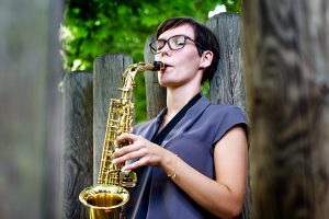 Linda und Saxophon
