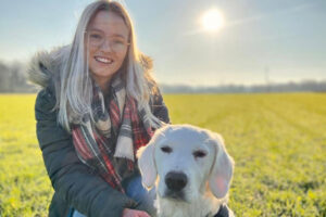 Lisa und ihr Hund