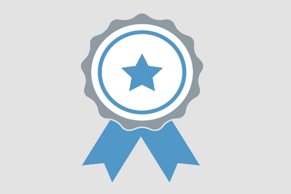 Icon Qualität: Grafische Darstellung einer Preisschleife