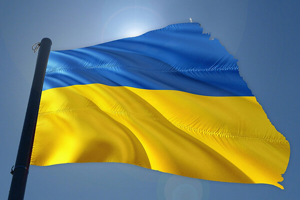 Ukrainische Flagge. Foto von Geralt auf Pixabay Ukrainische Flagge. Der Mukoviszidose e.V. spricht den vom Krieg betroffenen Menschen seine Solidarität aus. Foto von Geralt auf Pixabay.