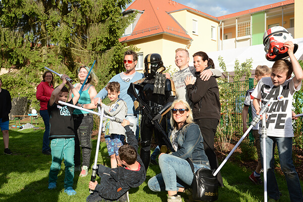 Star Wars-Aktion zugunsten des Mukoviszidose e.V. 
