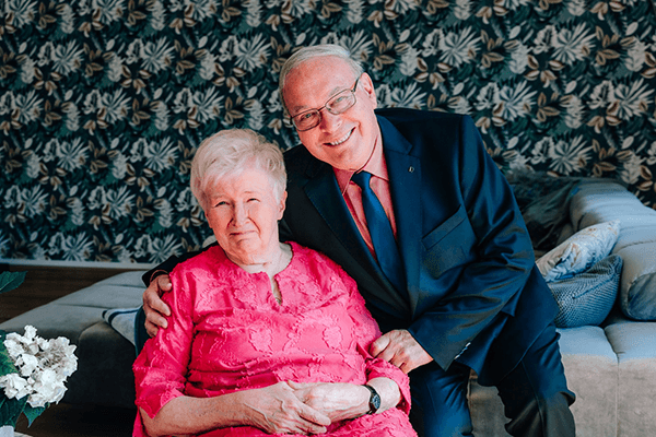 Gisela und Rolf Arndt sammelten anlässlich ihrer Goldenen Hochzeit Spenden für den Mukoviszidose e.V. 