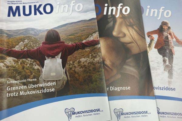 Mitgliedermagazin MUKOinfo: von Betroffenen für Betroffene